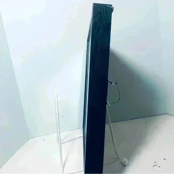 Marmont silver foil woman and flowers  shadow box. - Picture 2 of 5